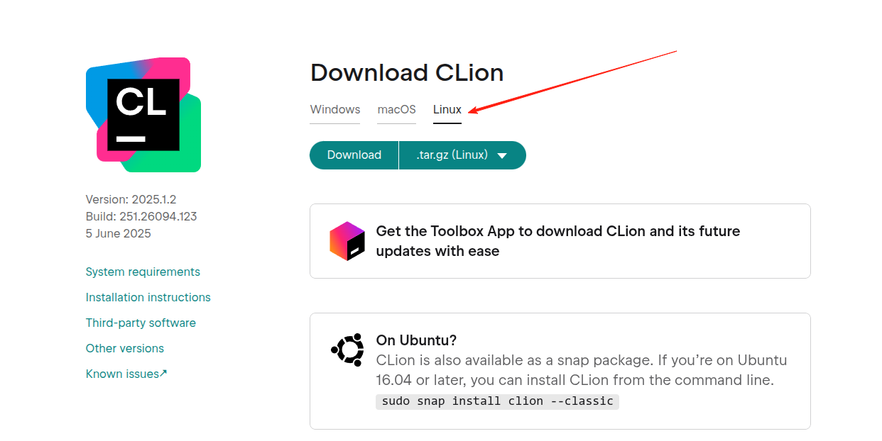 CLion 下载